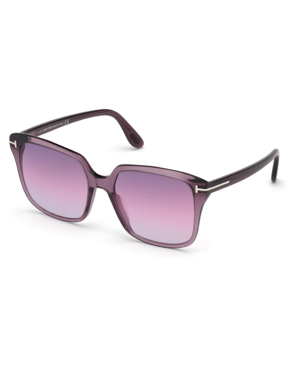 Tom Ford Purple Gradient Square Sunglasses